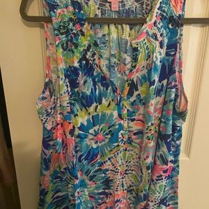 Essie Lilly Pulitzer top size XL